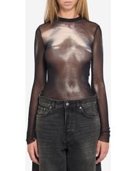 Jean Paul Gaultier - Body Dust Top - Lyst