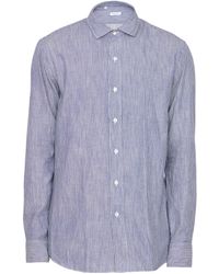 Salvatore Piccolo - Striped Cotton Shirt - Lyst