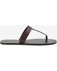 Saint Laurent - Babylone Sandals - Lyst