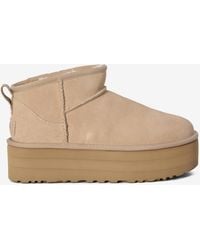 UGG - Classic Ultra Mini Platform Boots - Lyst