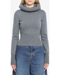 Alaïa - Sculpturalhood Pullover - Lyst
