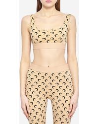 Marine Serre - Moon Sport Bra - Lyst