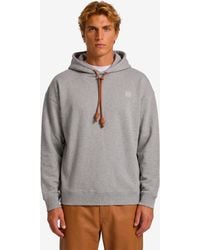 Loewe - Cotton Hooded Sweatshirt - Lyst