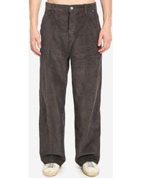 Ami Paris - Corduroy Velvet Pants - Lyst