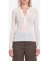 Chloé - Camicia Con Colletto - Lyst