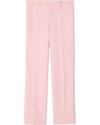 Burberry - Tailored Mini Wool Trousers For - Lyst
