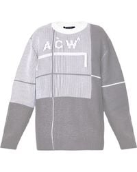 A_COLD_WALL* - Grid Sweater - Lyst