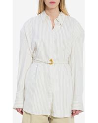 Frankie Shop - Oana Fluid Buttonup Shirt - Lyst