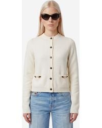Gucci - Cashmere Wool Cardigan With Morsetto - Lyst