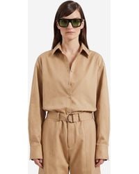 Frankie Shop - Peri Cotton Shirt - Lyst