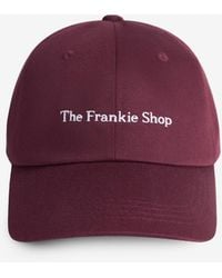 Frankie Shop - Burgundy Frankie Baseball Cap - Lyst