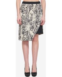 Emanuel Ungaro - Animalier Print Skirt - Lyst