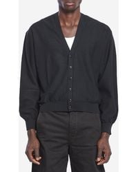 Lemaire - Relaxed Twisted Cardigan - Lyst