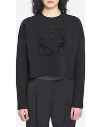 Loewe - Anagram Wool Blend Sweater - Lyst