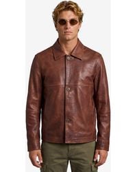 Arma - Steep Vegetal Leather Jacket - Lyst