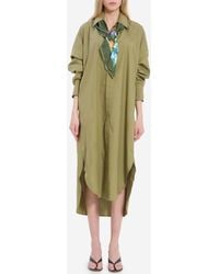 Frankie Shop - Bloom Organic Cotton Shirt Dress - Lyst