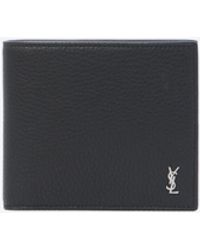 Saint Laurent - Tiny Cassandre Eastwest Bifold Wallet - Lyst