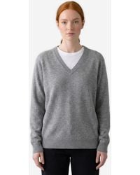 The Row - Light Melange Phora Sweater - Lyst