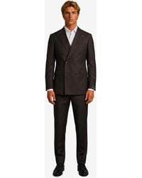 Tagliatore - New York Doublebreasted Virgin Wool Suit - Lyst
