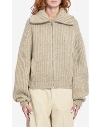 Lemaire - Zipped Cardigan - Lyst