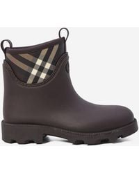 Burberry - Marsh Stamp Ankle Boots - Lyst