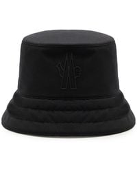Moncler - Logo Printed Bucket Hat - Lyst