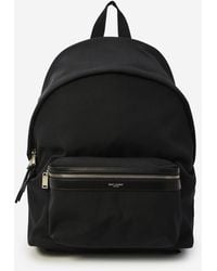 Saint Laurent - City Canvas Backpack - Lyst