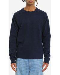 Maison Margiela - Virgin Wool Crewneck Sweater - Lyst