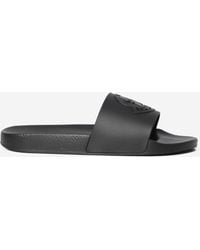Moncler - Basile Rubber Slides - Lyst