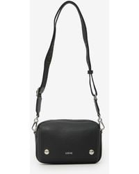 Loewe - Borsa A Tracolla Pebble Messenger Piccola - Lyst