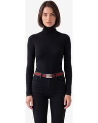 Gucci - Seamless Stretch Nylon Jersey Top - Lyst