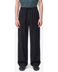 Loewe - Wool Pants With Drawstring - Lyst