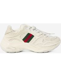 Gucci - Rochelle Sneakers With Drawstring - Lyst