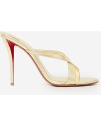 Christian Louboutin - Mulazee Cross 100 Mules - Lyst