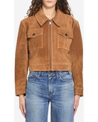 Arma - Helen Suede Jacket - Lyst