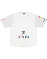 speed hunter upside down t shirt oversized