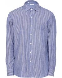 Salvatore Piccolo - Striped Cotton Shirt - Lyst