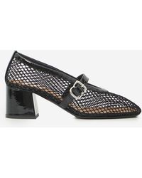 Alaïa - Mesh Mary Jane Pumps - Lyst
