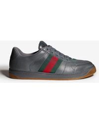 Gucci - Wornout Effect Screener Sneakers - Lyst