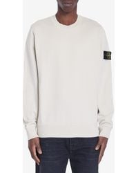 Stone Island - Crewneck Sweatshirt - Lyst