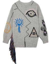 Stella McCartney - Folk Embroidery Jumper - Lyst