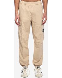 Stone Island - Regular Tapered Pants - Lyst