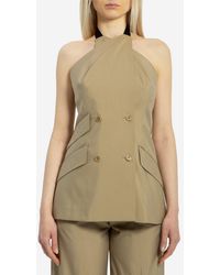 Max Mara - Nuraghe Sleeveless Jacket - Lyst