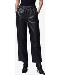 PARIENTE - Sarah Leather Pants - Lyst