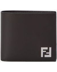 Fendi - Squared Ff Bifold Wallet - Lyst