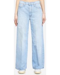 Mother - The Ditcher Roller Zip Skimp Jeans - Lyst