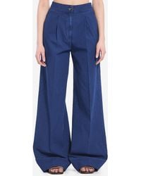Valentino Garavani - Denim Trousers - Lyst