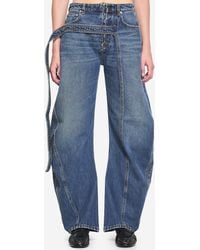Jean Paul Gaultier - Strap Jeans - Lyst