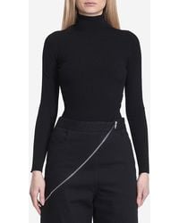 Alaïa - Body A Collo Alto - Lyst