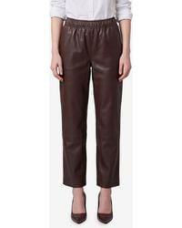 PARIENTE - Sarah Leather Pants - Lyst